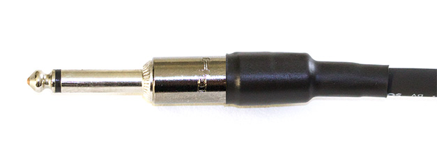 Black Powder Guitar Cable Heat Shrink